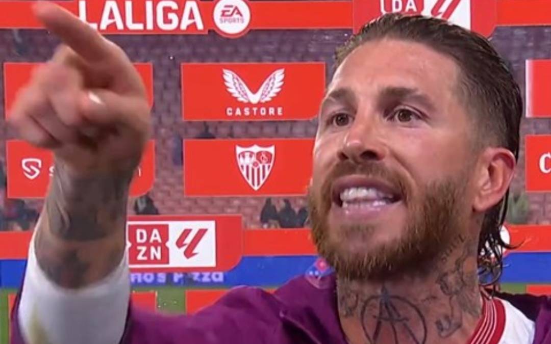 Sergio Ramos usred intervjua podivljao na navijača (VIDEO)