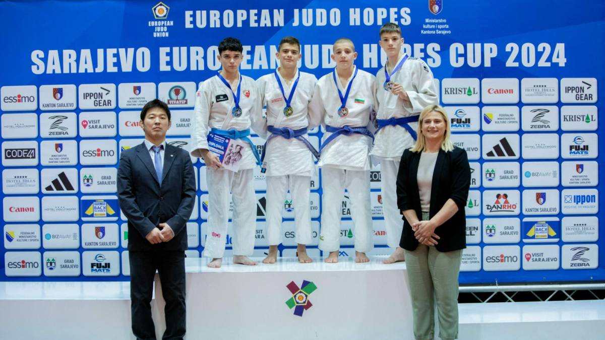 Sjajnu organizaciju historijskog takmičenja začinile nove medalje za mlade bh. džudiste