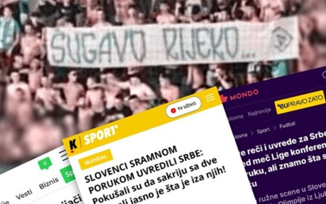 Srbi o transu slovenskih navijača pred Rijeku: ‘Sramna mržnja prema Srbiji’