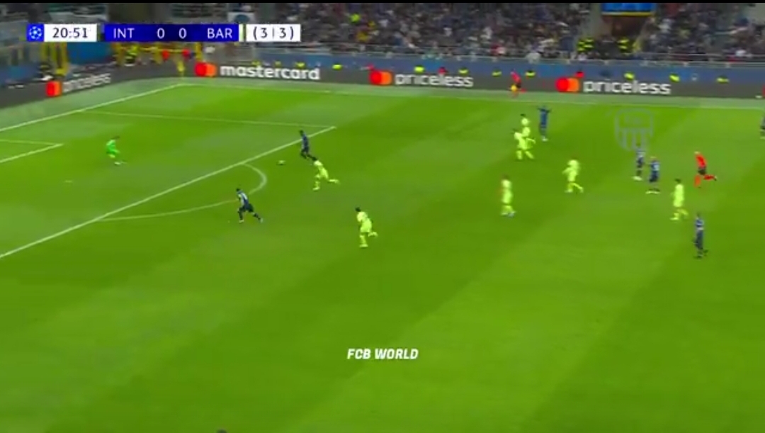 Akcija iz udžbenika: Igrači Intera ponizili odbranu Barce – 1:0! (VIDEO)