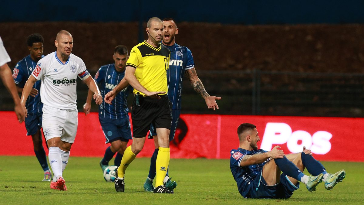 Penal koštao Želju pobjede, Radnik se spasio na Grbavici