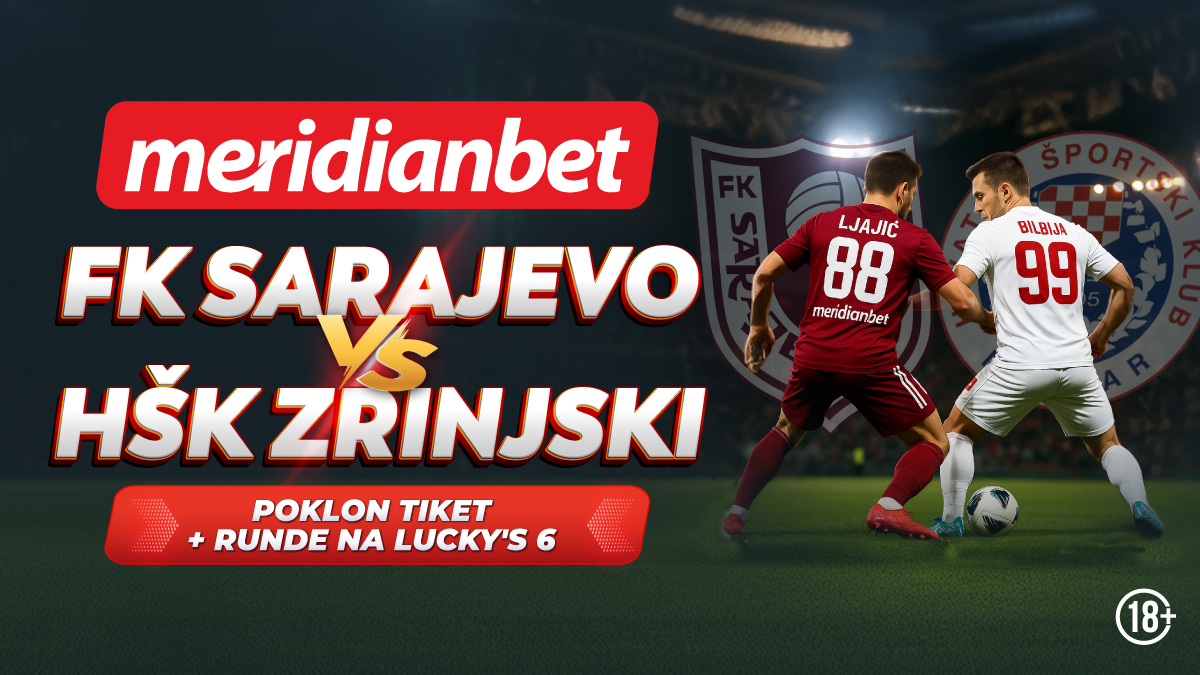 Derbi na Koševu uz Meridian nema grešku: Čeka te besplatan tiket i 5 rundi na Lucky’ 6