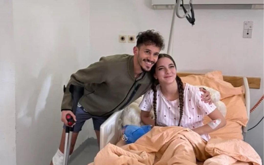 Suze same idu: Povrijeđeni igrač Želje u bolnici upoznao hrabru djevojčicu Ellu