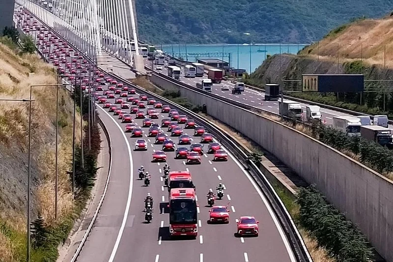 Pogledajte spektakularni ispračaj reprezentativaca Turske na Mundijal